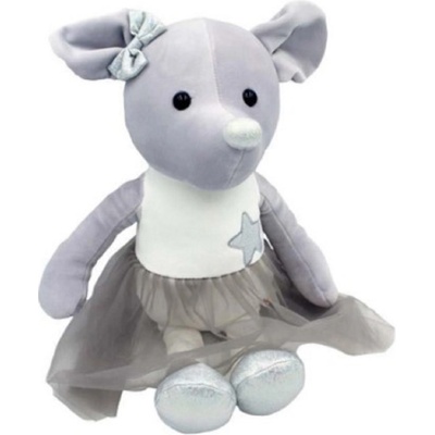 Tulilo Myška Lila sivá 33 cm