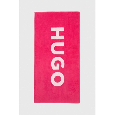 HUGO BOSS Памучна кърпа hugo в червено 50492415 (50492415)