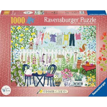 Ravensburger Пъзел Ravensburger от 1000 части - Лятна градина (12001754)