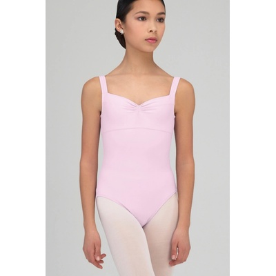 Wear Moi baletné tričko s nariasením Gala pink