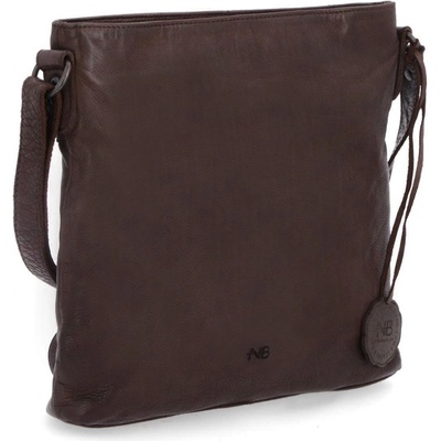 Noelia Bolger kabelka crossbody NB 2001 H hnědá