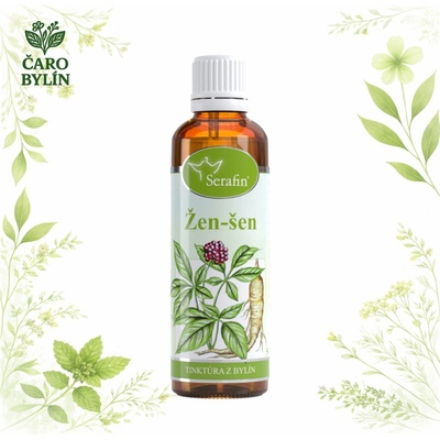 Serafin Žen-šen tinktura z bylin 50 ml
