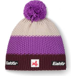 Eisbär Зимна шапка (beanie) Eisbär Star Pompon Ski Austria Beanie - Night Red / Frozen Twilight / Brushed - размер One Size (904-5502-1211)
