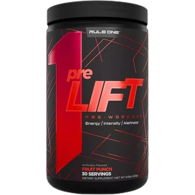 Rule 1 PreLift | Energy ~ Alertness ~ Endurance Pre-Workout [420 грама] Fruit Punch