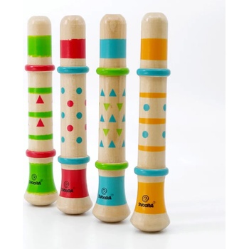 Svoora Детска играчка - Svoora Дървена свирка със звук патица