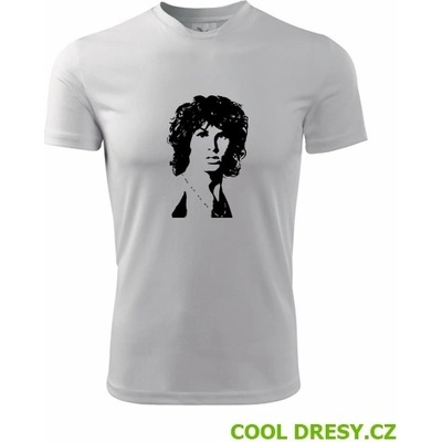 Tričko Jim Morrison bílé