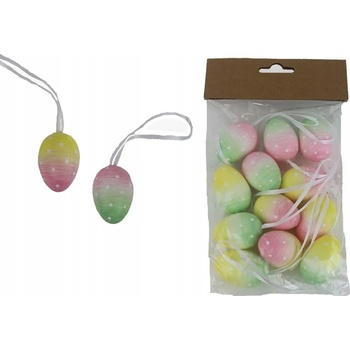 Kraslice na zavesenie, 12 ks X6817