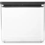 Brabantia Кутия за съхранение Brabantia Tasty+ Stackable 1008875, 3.5 л, Силиконово уплътнение, Без BPA, Тъмносив (1008875)