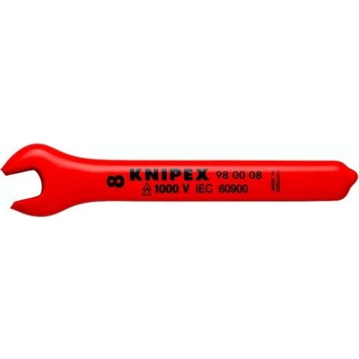 Knipex klíč plochý jednostranný 8mm izolovaný 1000V VDe máčené 98 00 08