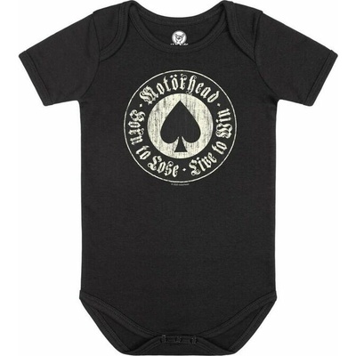 Dětské body METAL KIDS Motörhead Born to Lose černá