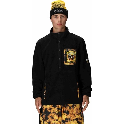 686 Mns Sublime Tioga Flc Pullover Sublime Black