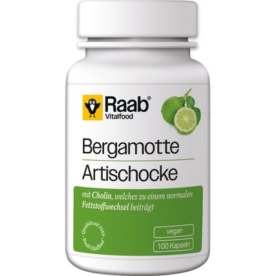 Raab Vitalfood Бергамот - Артишок - 100 капсули