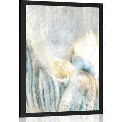 Plakát abstraktní vítr - 20x30 black