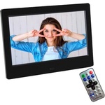  Mobilly фоторамка 7", поддръжка на SD карти, възможност за монтиране на стена, черна (TBD0414481002B) Цифрови фоторамки