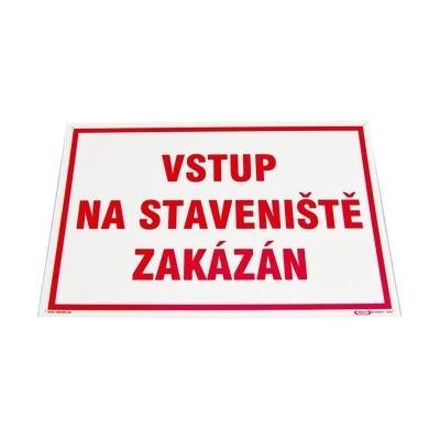 CXS Tabulka "Vstup na staveniště zakázán"