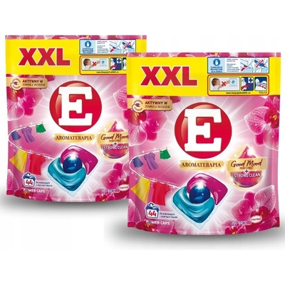 E Power Caps Kapsule na pranie farieb a tmavých orchideí 2 x 44 PD
