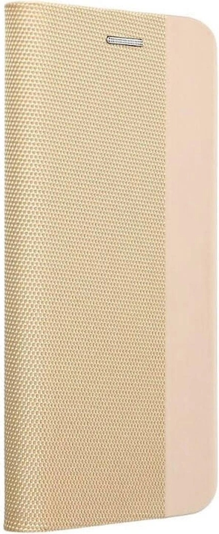 Forcell Луксозен Калъф за Samsung A56, Sensitive Book Case, Златист (5903396359156)