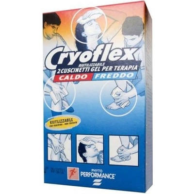 Cryoflex studený/teplý obklad gélový vankúšik 27x12 cm 2 ks