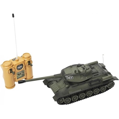 Mac Toys Kik RC Tank T-80 č. 9995 s USB nabíjacím adaptérom 2,4 GHz Sand RTR 1:32