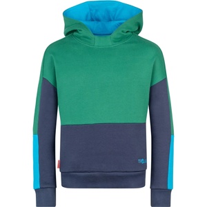 TROLLKIDS Детски суичър Trollkids Kid's Rondane Sweater Hoodie - Jungle Green / Navy - размер 92 (EU) (704-3541-1011)