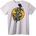 NOONEBRAND Тениска Зомби Око - XS, White