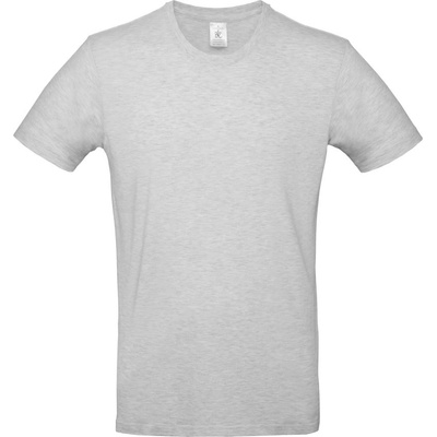 B&C Collection B&c e190 / Мъжка тениска от плътен памук - пепеляво s (01003t60001)