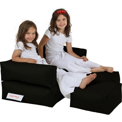 Asir sedací vak zahradní Kids Double černý