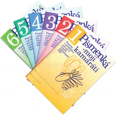 Písmenká - moji kamaráti 1-6