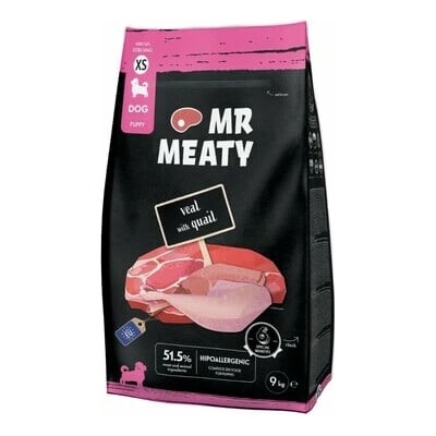 MR MEATY Puppies Veal with Quail XS 9 kg