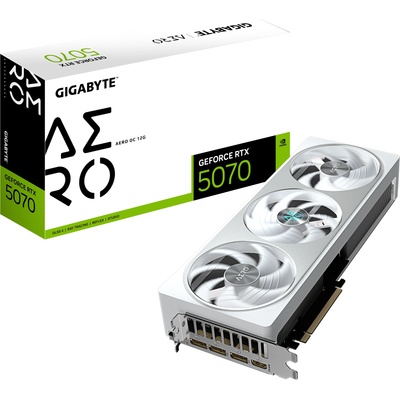 GIGABYTE GeForce RTX 5070 Aero OC 12GB GDDR7 192bit (GV-N5070AERO OC-12GD)
