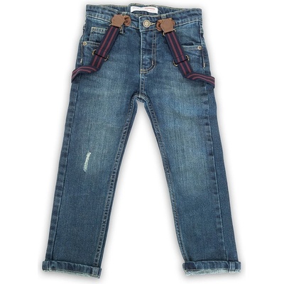 Minoti Kalhoty džínové se šlemi TRADE 12 modrá