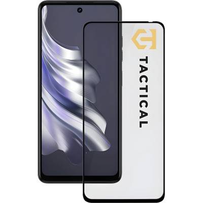 Tactical Glass Shield 5D стъклен протектор за Tecno Spark 20 - Черен KP30833