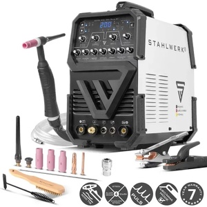 STAHLWERK Инверторен заваръчен апарат STAHLWERK AC/DC TIG 200 Pulse ST/ 200A (6924) Заваръчен апарат