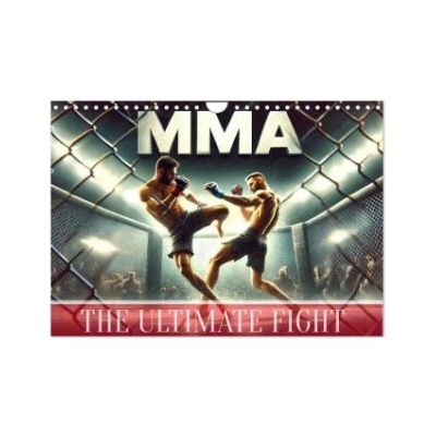 MMA UK The ultimate fight Wall DIN A4 landscape CALVENDO 12 Month Wall 2026