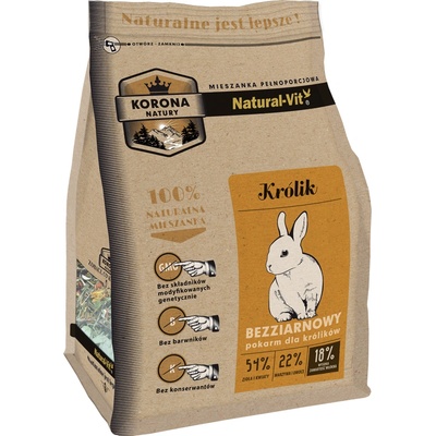 Натурална храна за зайци 1, 6 кг