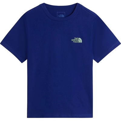The North Face Детска тениска The North Face Kid's Teen Boy Outdoor Regular S/S Tee T-shirt - Bold Blue - размер M (704-6512-0113)