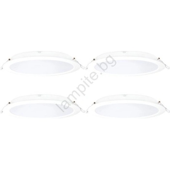 Aigostar - КОМПЛЕКТ 4xLED RGBW димируемо вградено осветително тяло MESH LED/18W/230V 2700K-6500K (AI2324)