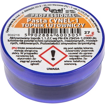 CYNEL Флюс за меко запояване, 27 г 44e816 (44e816)