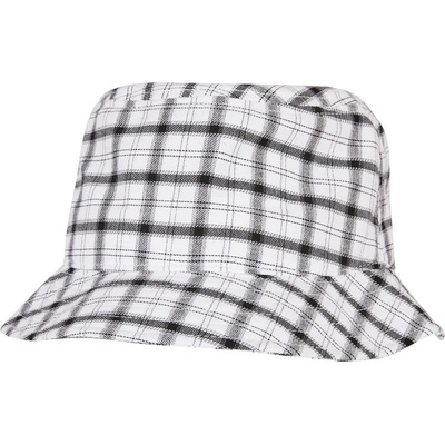 Flexfit Check 5003C bílá-šedá