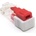NIKOMAX Защитен щепсел rj45 със заключване nmc-rj-lock-rd (nmc-rj-lock-rd)