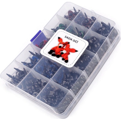 Sada očí s pojistkou 264 sad mix 1 sada