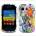 Samsung Galaxy Pocket S5300 Blue Flora Калъф + Протектор