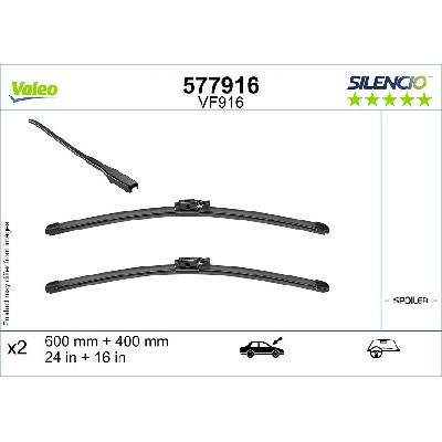 Valeo VF916 600+400 mm 577916