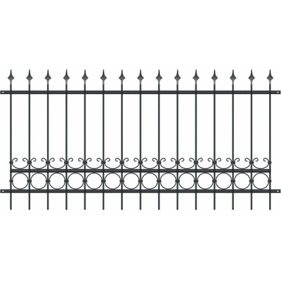 Kovové plotové pole PLP12 š. 2000 x v. 1200 mm