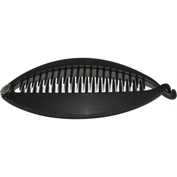 Spona banánek černý ovál