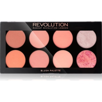 Revolution Ultra Blush палитра с ружове цвят Hot Spice 13 гр