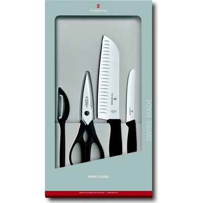 Victorinox Swiss Classic kuchyňská sada černá 4 ks