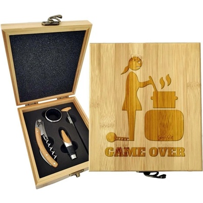 Sablio Dárková sada na víno Game over 2: 147×168×49 mm
