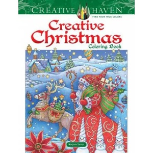 Creative Haven Creative Christmas Coloring Book | Marjorie Sarnat (2018)