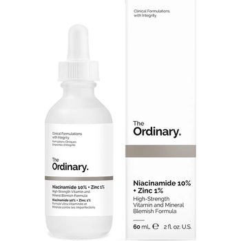 The Ordinary Niacinamide Vitamín B3 10% + Zinc 1% pleťové sérum 60 ml